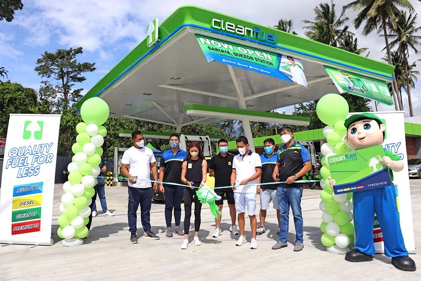 Cleanfuel opens 3rd station in Quezon Province with Sariaya pump facility inauguration Cleanfuel Sariaya