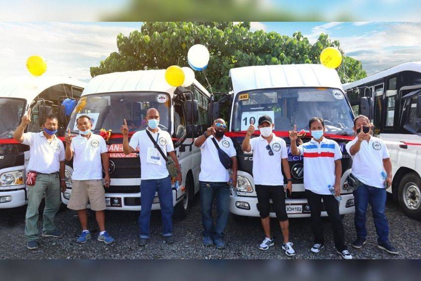 Foton F-Jeepneys of PITAMCO Transport Cooperative