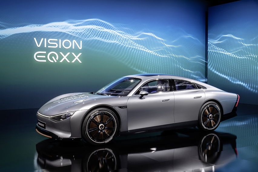 Mobil Listrik Mercedes-Benz Vision EQXX Sanggup Melaju 1.000 Km Sekali Isi Daya Mercedes-Benz Vision EQXX