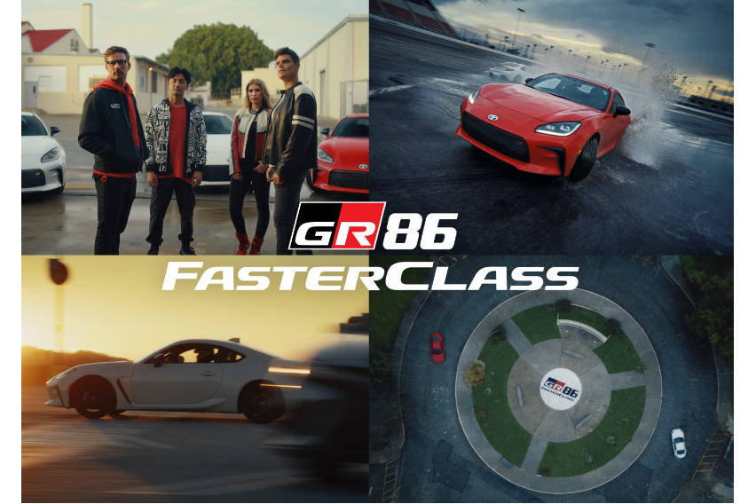 Toyota US launches ‘FasterClass’ campaign for GR86