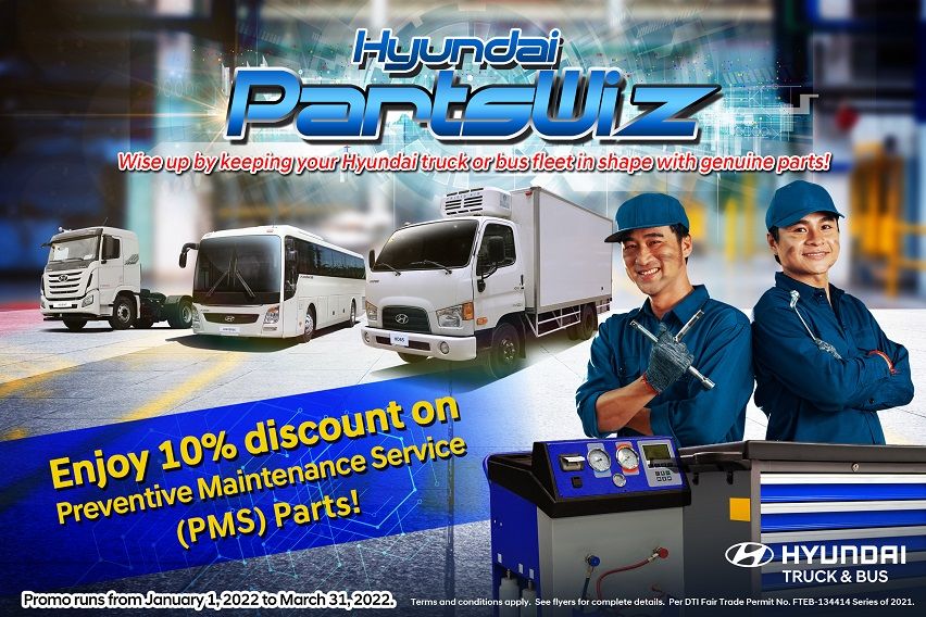 HARI helps truck owners maintain their fleets with Hyundai PartsWiz promo HARI helps truck owners maintain their fleets with Hyundai PartsWiz promo