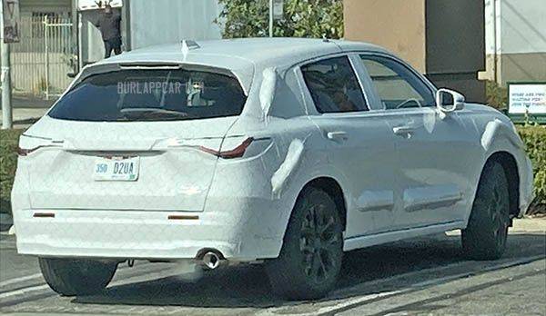 Spy shot honda HR-V