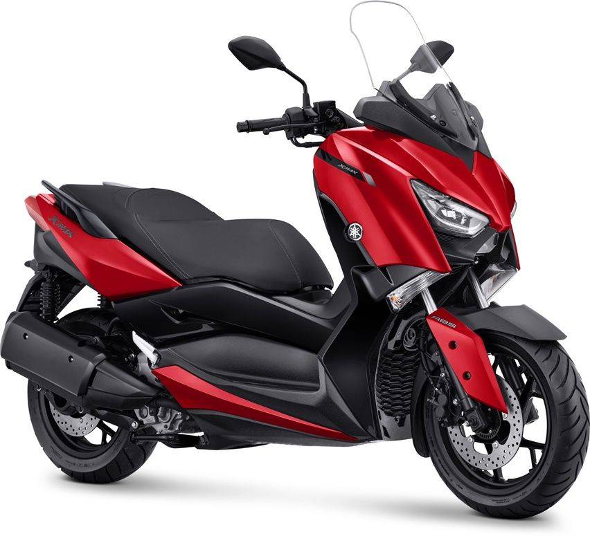 Yamaha XMax metallic red