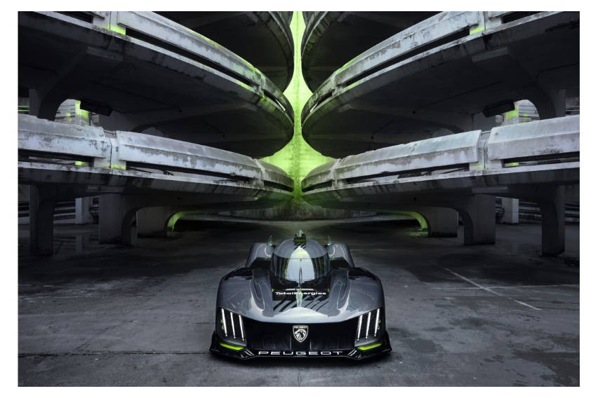 Peugeot shares design details of wingless 9X8 hybrid hypercar