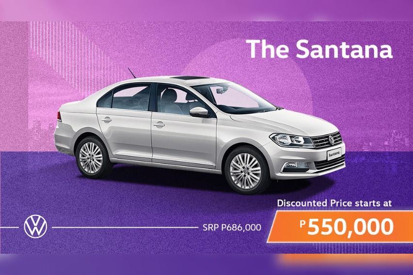 Volkswagen PH rolls out its biggest cash slash ever Volkswagen Santana promo