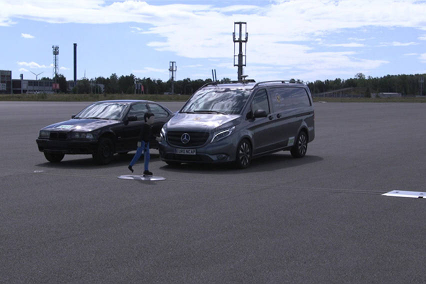 Euro NCAP Commercial Van Safety Tests - FIAT Ducato 2023 