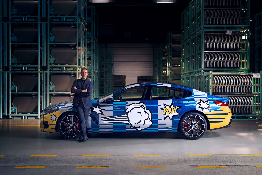 Limited pop art-themed BMW 8 Series debuts at Frieze LA