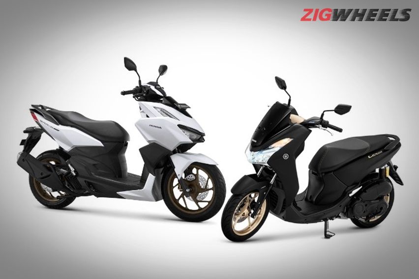 Honda Vario 160 vs Yamaha Lexi S, Komparasi Skutik dengan ABS Honda Vario 160 vs Yamaha Lexi S, Komparasi Skutik dengan ABS