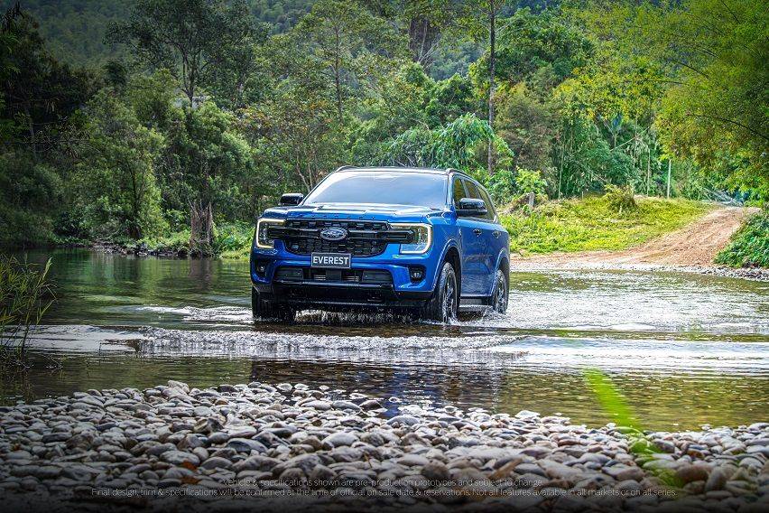 Next-generation Ford Everest Sport