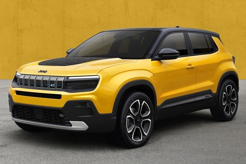 Jeep shares photos of first BEV model