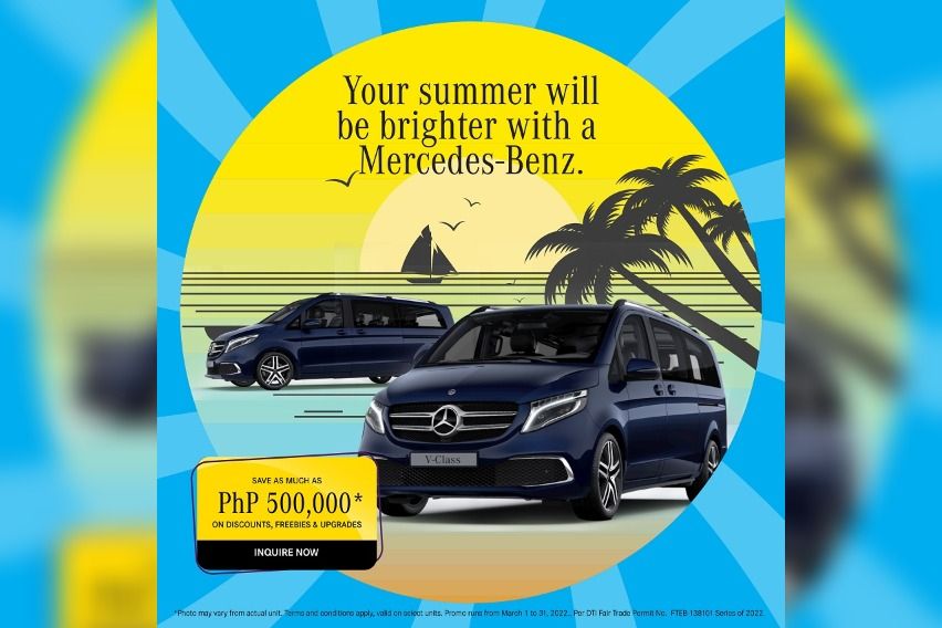 Save up to P500K on a new Mercedes-Benz this Mar. Mercedes-Benz promo