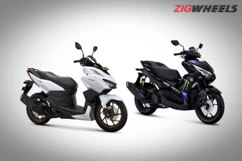 Honda Vario 160 vs Yamaha Aerox 155 Connected/ABS, Unggul Mana?