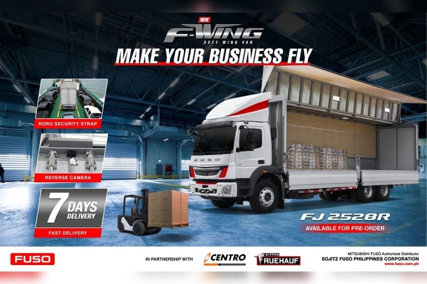 ‘RORO-ready’ Fuso FJ 2528R F-Wing body now available ‘RORO-ready’ Fuso FJ 2528R F-Wing body now available