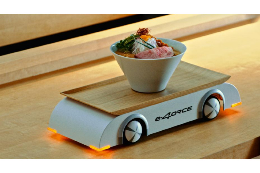 WATCH: Nissan demonstrates e-4orce technology with no-spill ramen delivery nissan-e-4orce