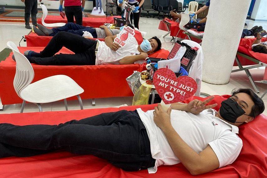 MMPC X PRC blood donation drive