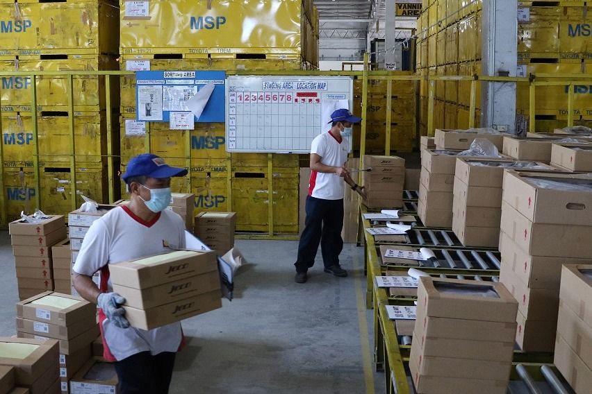 Toyota PH’s logistics arm one of BIR West Laguna’s top taxpayers TLI Sorting Area
