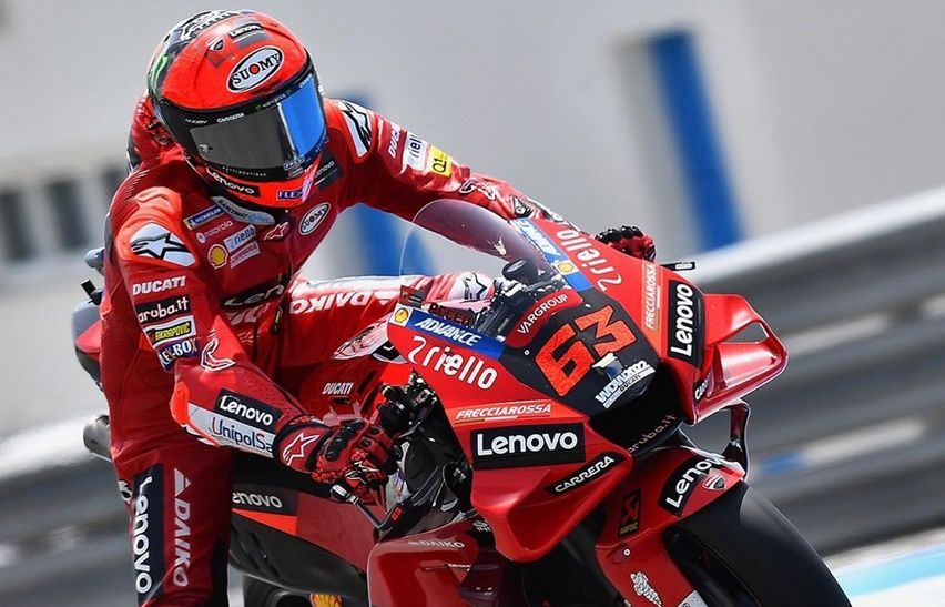 Francesco Bagnaia Raih Kemenangan Perdana di MotoGP Spanyol Francesco Bagnaia Raih Kemenangan Perdana di MotoGP Spanyol