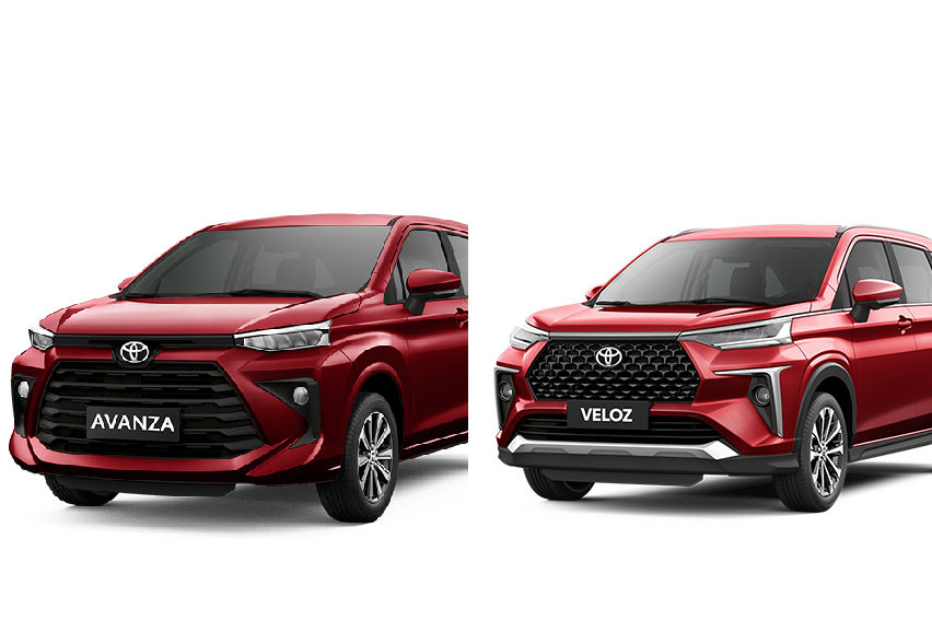 Spotting the differences between the Toyota Veloz and Toyota Avanza