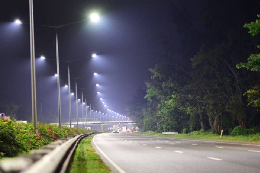 Lighting upgrade at NLEX