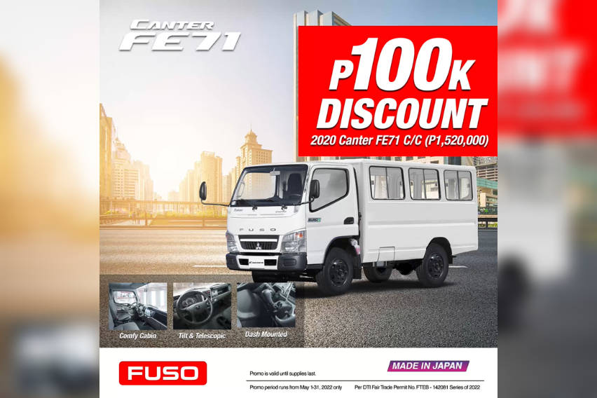 Fuso PH's promo Japan's Top Movers