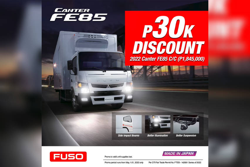 Fuso PH's promo Japan's Top Movers