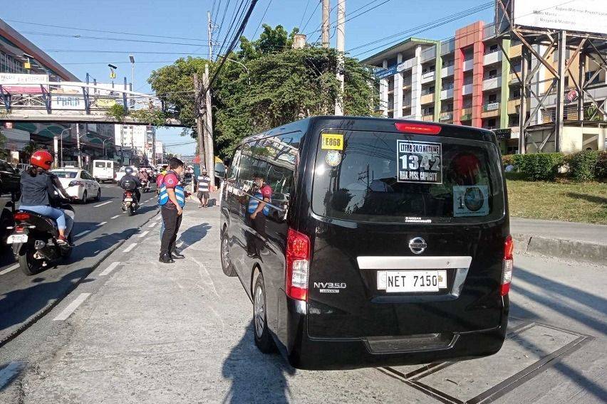 LTFRB anti-colorum campaign