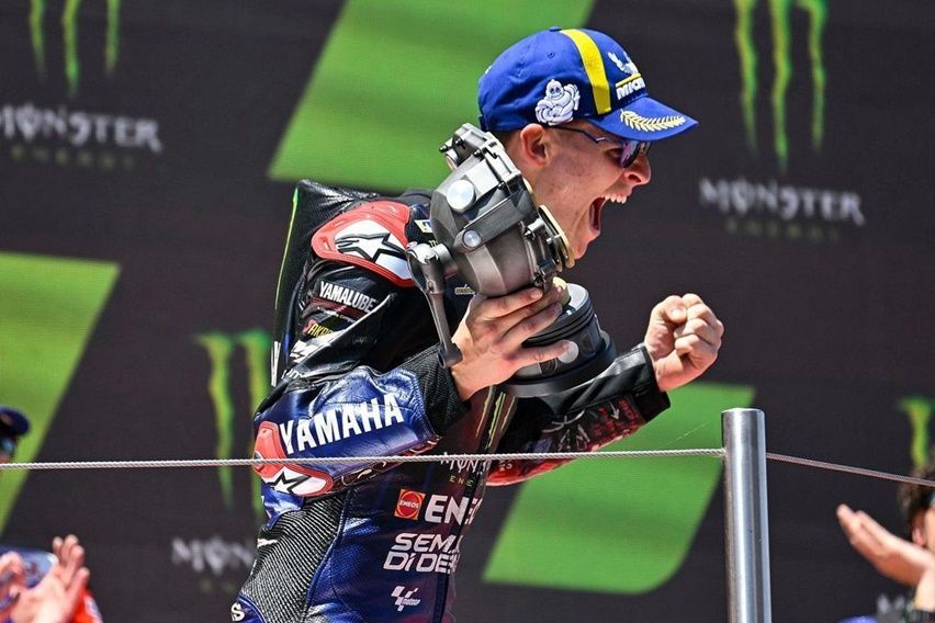 Fabio Quartararo Menang di GP Catalunya, Aleix Espargaro Bikin ...