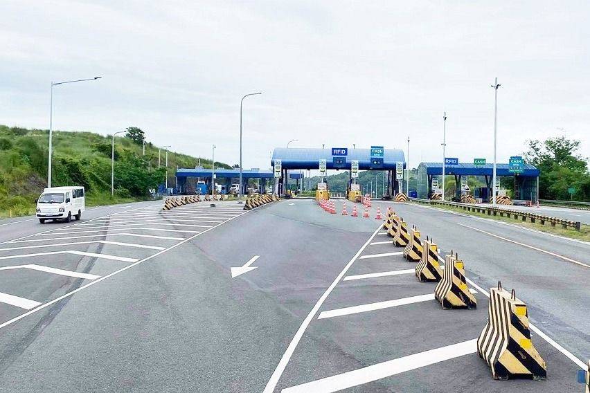 SCTEX Tipo toll lanes