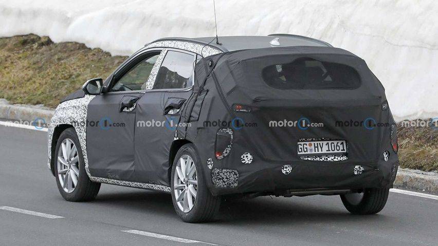 New Hyundai Kona spy shot