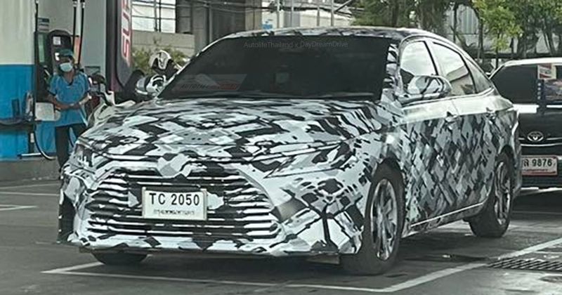 Generasi Baru Toyota Vios Terlihat Lagi di Thailand, Sosoknya kian Jelas spyshot toyota vios