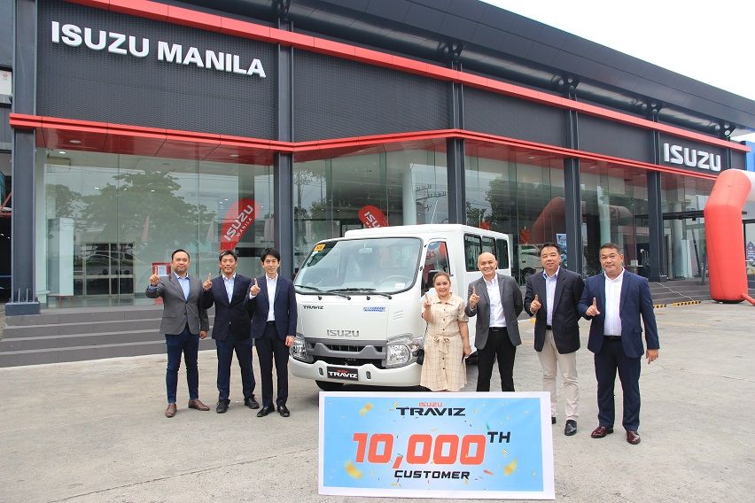 Isuzu Traviz reaches 10K-unit sales milestone in PH Isuzu Traviz reaches 10K-unit sales milestone in PH