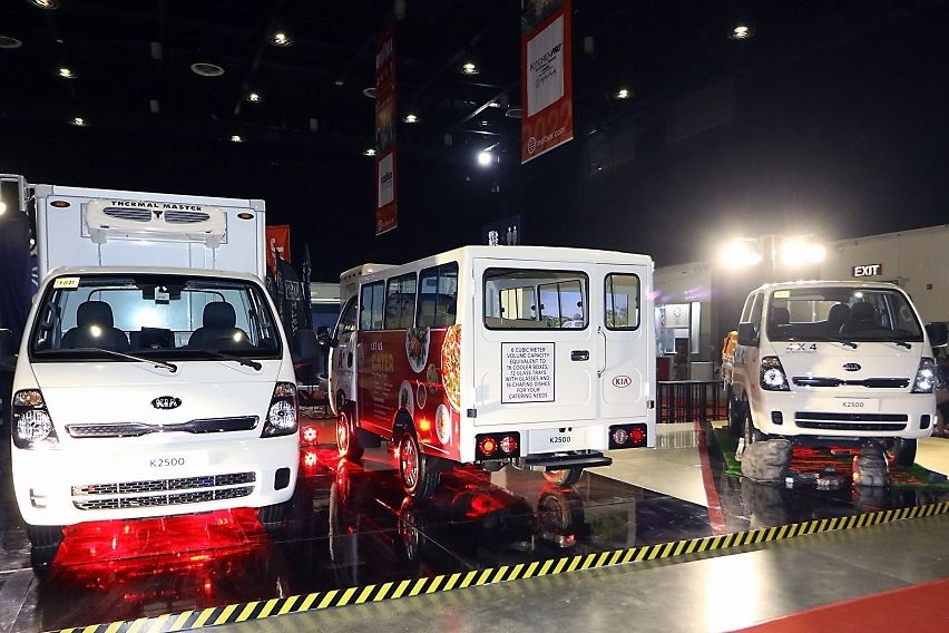 Here are the Kia K2500 variants displayed at MAFBEX Here are the Kia K2500 variants displayed at MAFBEX