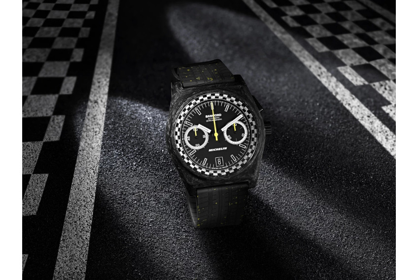 Limited Michelin x Bamford B347 Pilot Sport to use straps made from recycled tires Limited Michelin x Bamford B347 Pilot Sport to use straps made from recycled tires