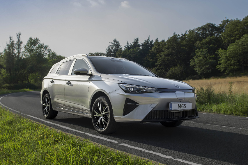 New MG5 EV debuts at Goodwood Festival of Speed mg5-ev