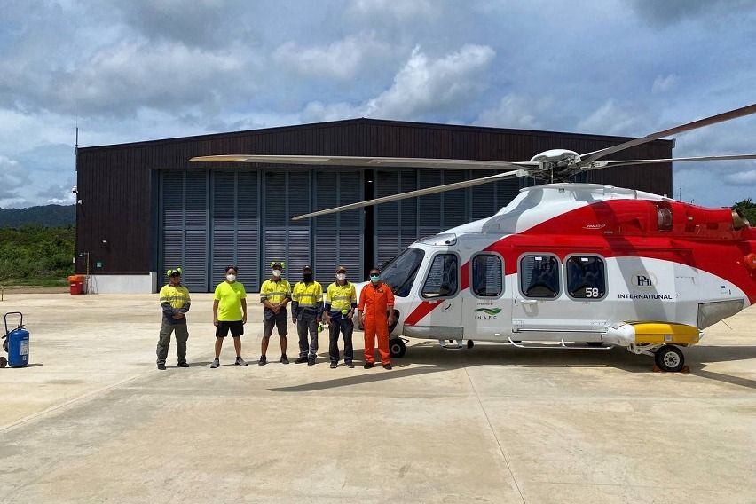 Shell, INAEC to transfer Malampaya hangar to El Nido INAEC Team