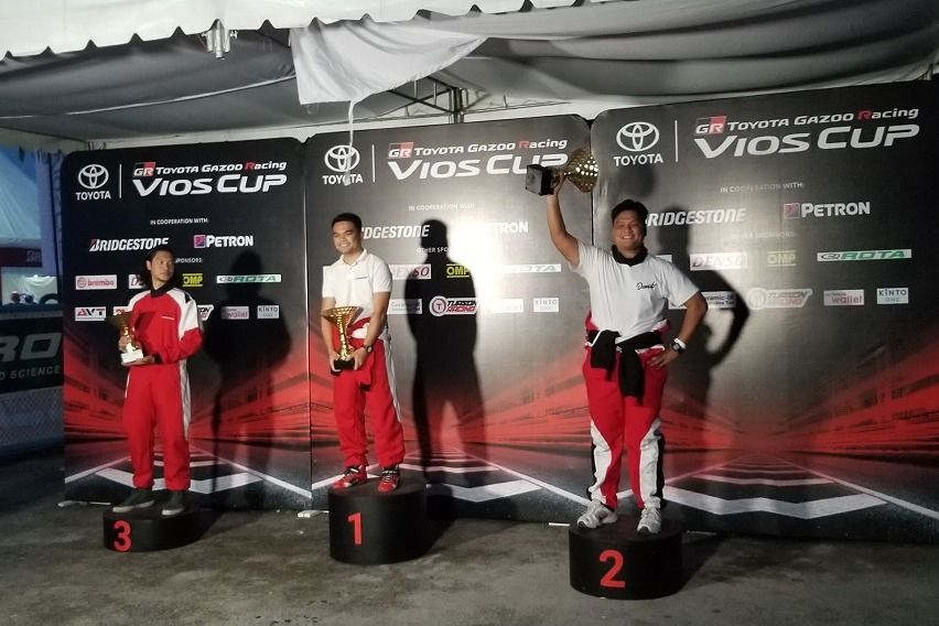 ZigWheels’ Roy Robles finishes 2nd in Autocross category at Toyota Gazoo Racing Vios Cup 2022 Roy Robles at the podium
