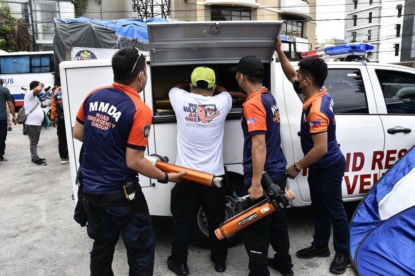 MMDA contingency team to Abra