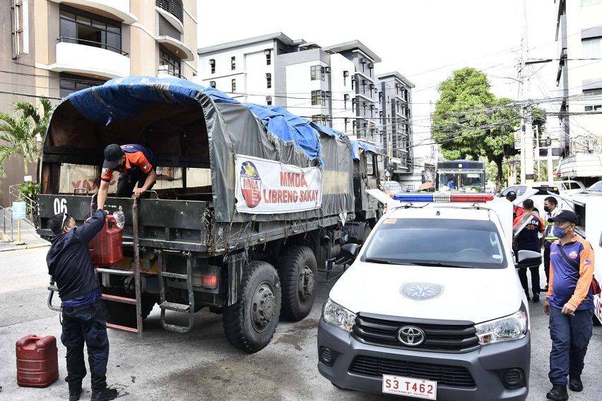 MMDA contingency team to Abra