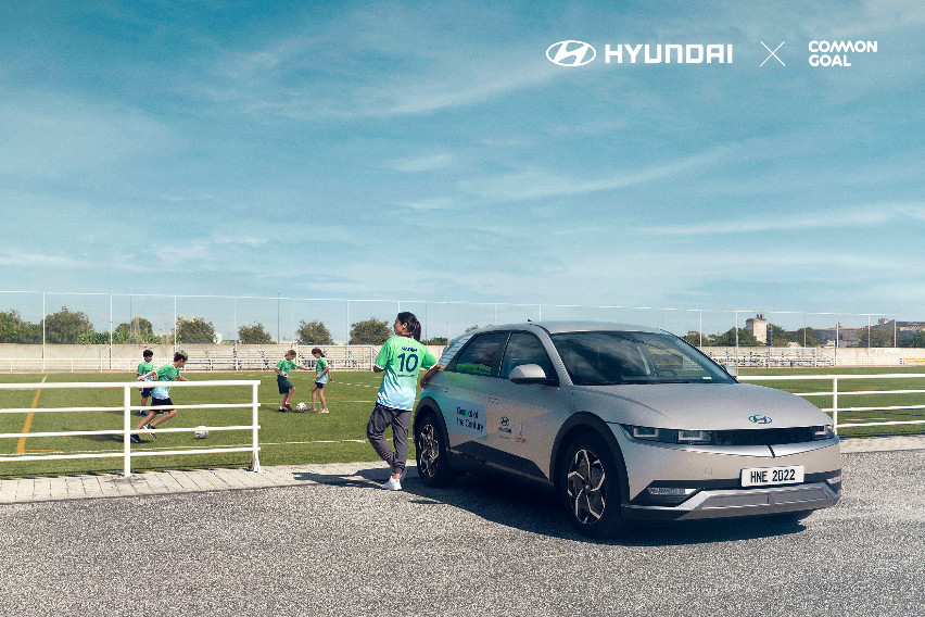Hyundai partners with Common Goal to promote sustainability hyundai x common goal