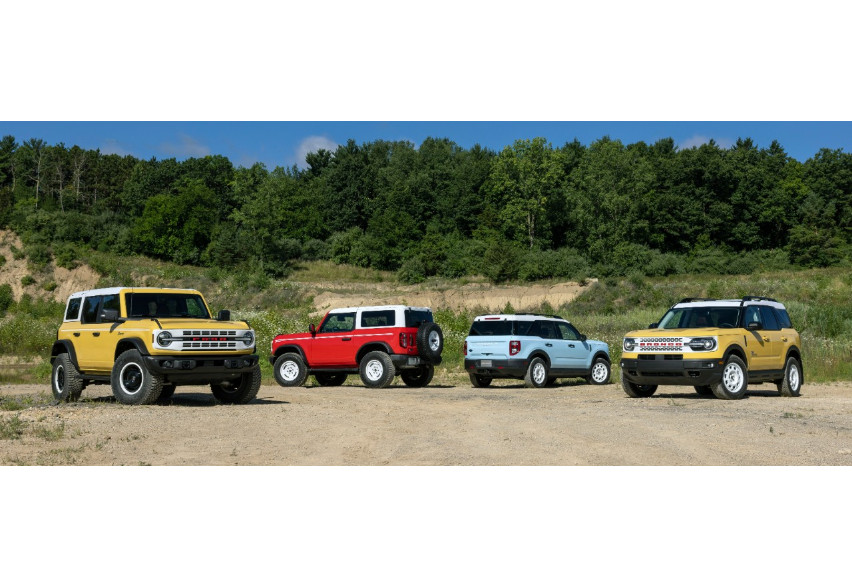 Ford celebrates OG Bronco with new Heritage editions ford bronco
