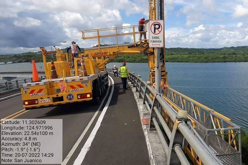 San Juanico Bridge rehabilitation