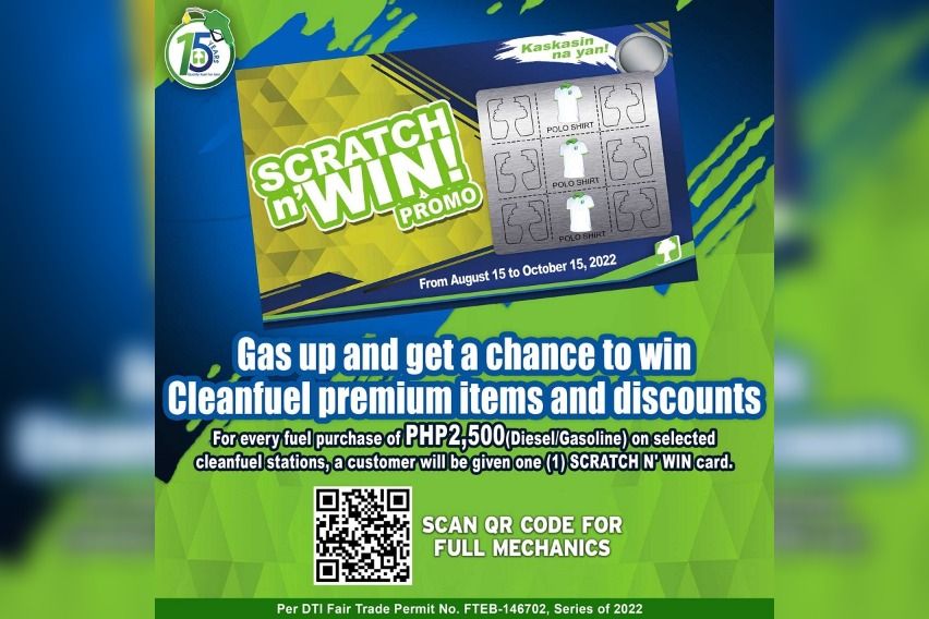 Cleanfuel launches ‘Scratch N’ Win’ promo