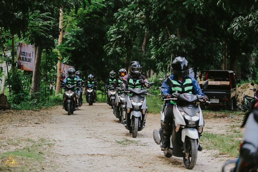 Yamaha PH highlights Mio Gear in Cebu moto-camping activity