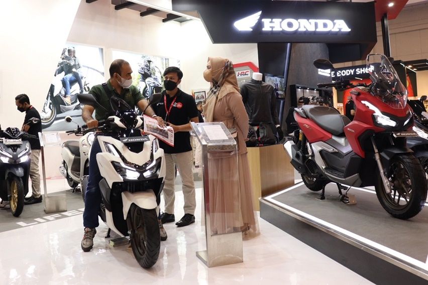 Motor Skutik Honda 160 cc Banyak Diminati Konsumen di GIIAS 2022 Astra Honda Motor