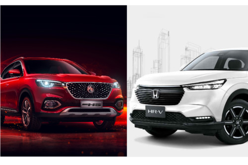 Cabin comparo: Honda HR-V vs. MG HS