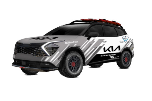 Kia Rebelle Rally rig teased ahead of Oct. debut