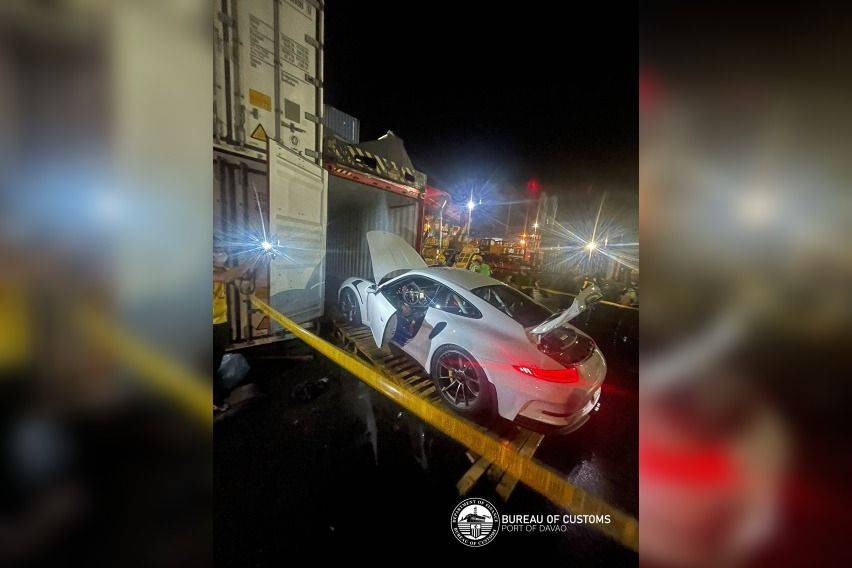 Porsche 911 GT3 RS at BOC-Port of Davao