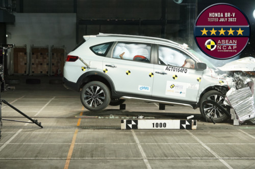 All New HR-V dan BR-V Dapat Peringkat Sempurna Uji Tabrak ASEAN NCAP