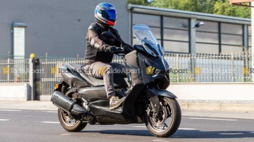 Spy Shot New Yamaha XMax 250, Terlihat Mini Perubahan