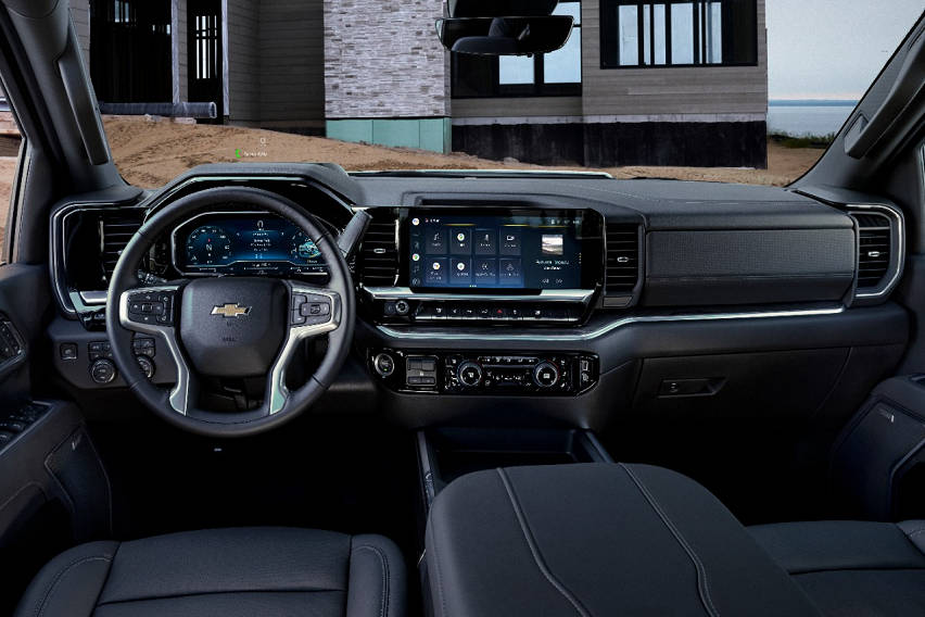 2024 chevrolet silverado interior